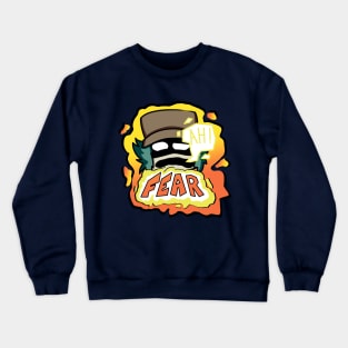 Fnf Garcello mod character graffiti fear Crewneck Sweatshirt